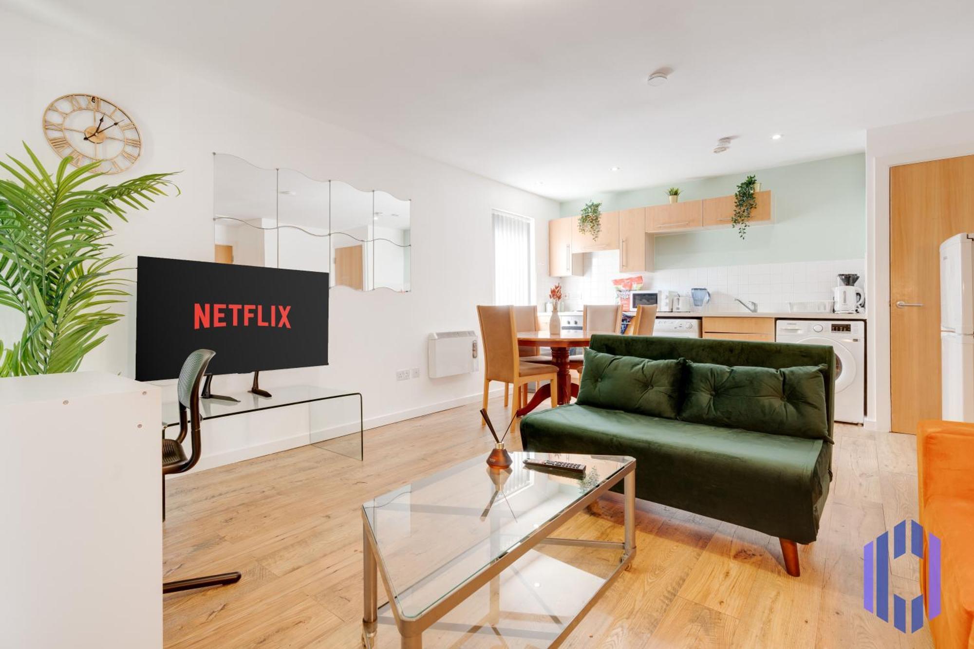 Free Parking - Immaculate 1Bd Flat - Salford Quays Apartment Manchester Ngoại thất bức ảnh
